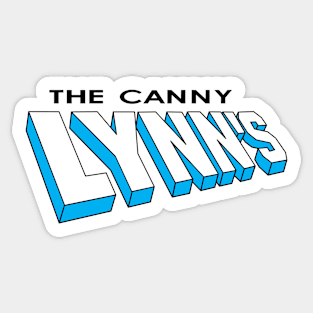 The Canny Lynn's Baby Blue Sticker